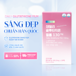 [1 Hộp] DAILY GLUTATHIONE FILM 130MG Sáng Da, Mờ Nám