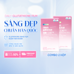 [Combo 2 Hộp] DAILY GLUTATHIONE FILM 130MG Sáng Da, Mờ Nám