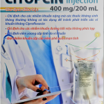 Thuốc kháng sinh Citopcin Injection 400mg/200ml