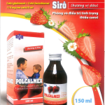 Siro Polcalmex (vị cam, vị dâu)