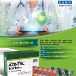 Thuốc đường tiêu hoá Azintal forte Tab