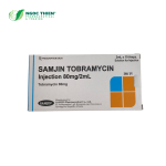 Thuốc kháng sinh Samjin Tobramycin Injection 80mg/2ml